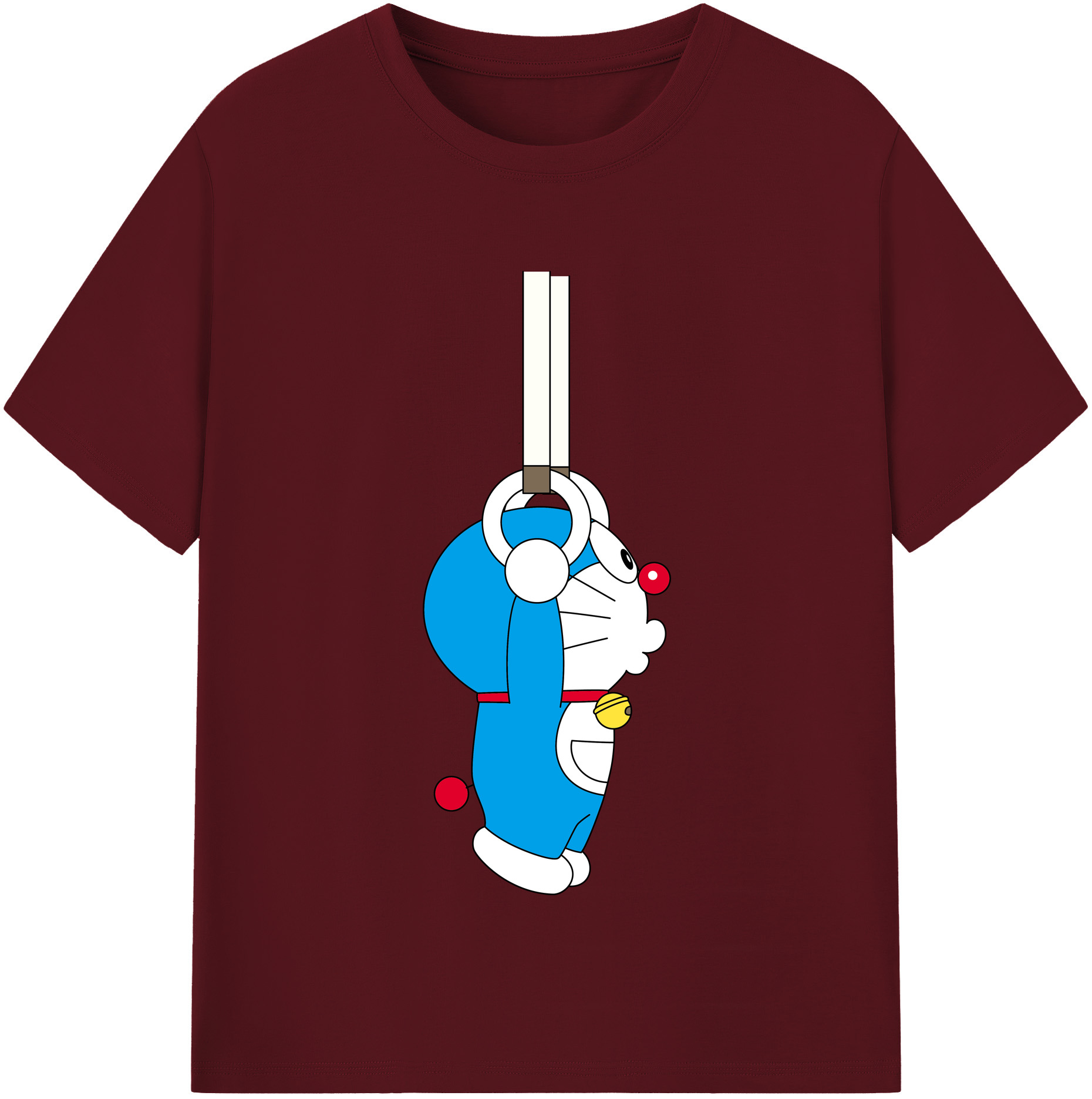 （画像用） ドラえもん Doraemon 綿100％半袖Tシャツ（フロントプリント）